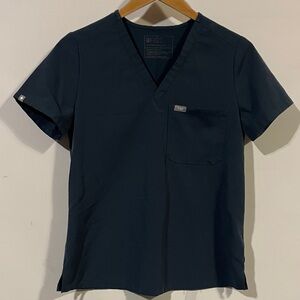 Figs technical collection Deep Blue V-Neck Shirt